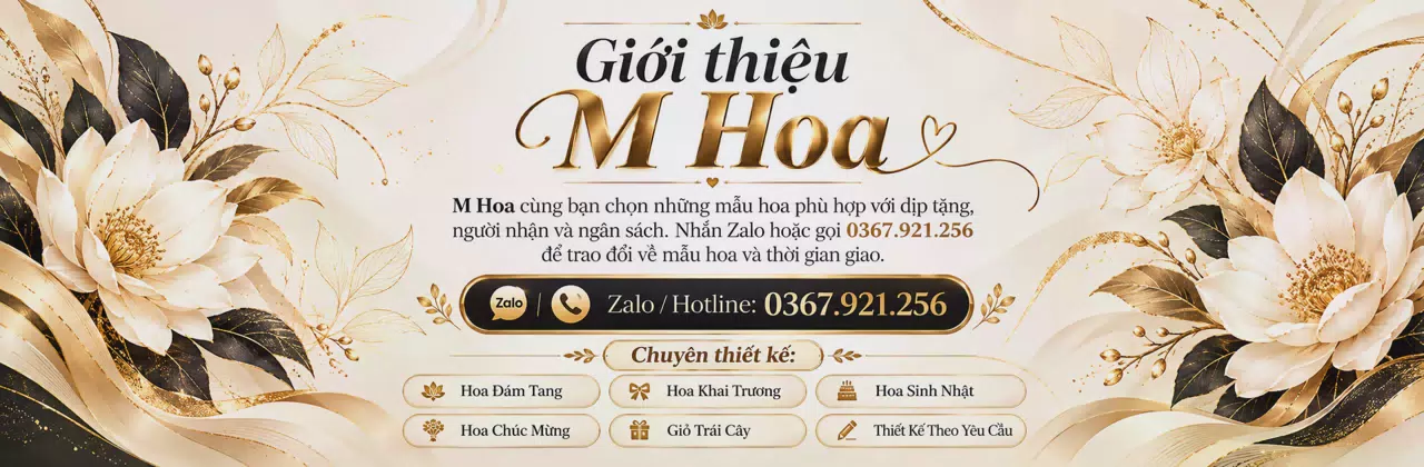 Ảnh bìa Shop hoa tươi Phường Tự Lạn Bắc Ninh - Tư vấn mẫu hoa hợp ngân sách